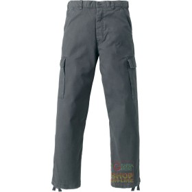 PANTALONE 100% COTONE MULTITASCHE  COLORE BLU  TG  S XXXL PANTALONE 100% COTONE MULTITASCHE COLORE BLU TG S XXXL