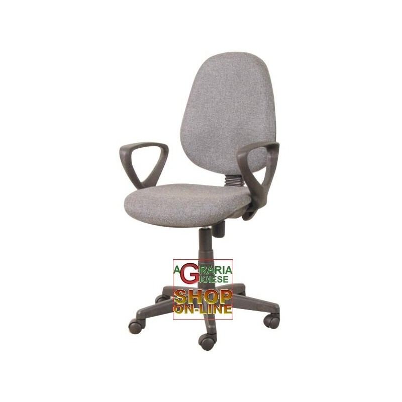 POLTRONA PER UFFICIO GIREVOLE ALZATA GAG IN TESSUTO POLTRONA PER UFFICIO GIREVOLE ALZATA GAG IN TESSUTO