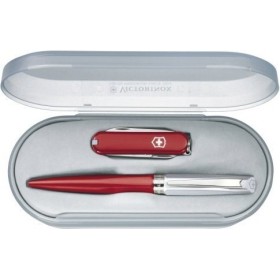 VICTORINOX SET CARAN D ACHE ROSSO CLASSIC VICTORINOX SET CARAN D ACHE ROSSO CLASSIC