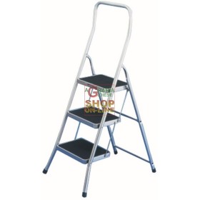 SGABBELLO ALICE ALLUMINIO GRADINI LARGHI 4 GRADINI SGABBELLO ALICE ALLUMINIO GRADINI LARGHI 4 GRADINI