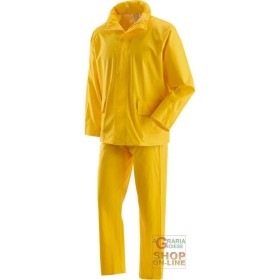 COMPLETO IN POLIURETANO  COLORE GIALLO  TG  M XXL COMPLETO IN POLIURETANO COLORE GIALLO TG M XXL