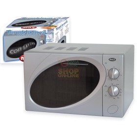 MAX FORNO MICROONDE 18 LT COMBINATO SILVER MAX FORNO MICROONDE 18 LT COMBINATO SILVER