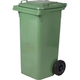 BIDONE NETTEZZA URBANA QUADRATO CON RUOTE LT. 240 VERDE BIDONE NETTEZZA URBANA QUADRATO CON RUOTE LT. 240 VERDE