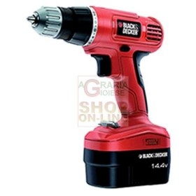 BLACK AND DECKER TRAPANO A BATTERIA 14V MOD. EPC14CA BLACK AND DECKER TRAPANO A BATTERIA 14V MOD. EPC14CA