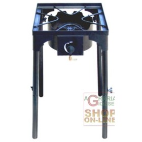 FORNELLO DA ESTERNO A GAS GPL KW. 4,5 CM. 40 X 40 X 72 H. FORNELLO DA ESTERNO A GAS GPL KW. 4,5 CM. 40 X 40 X 72 H.