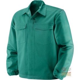GIACCA IGNIFUGA IN TESSUTO 100% COTONE GR  370 MQ  COLORE VERDE  TG  46 62 GIACCA IGNIFUGA IN TESSUTO 100% COTONE GR 370 MQ COLORE VERDE