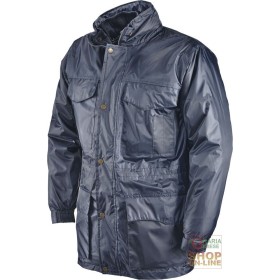 ESKIMO POLY PVC CON TRAPUNTA HUSKY INTERNA STACCABILE  COLORE BLU  TG  S M L XL XXL XXXL ESKIMO POLY PVC CON TRAPUNTA HUSKY INTERNA STACCABILE COLORE
