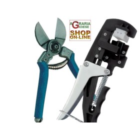 SET FORBICE DUE BUOI DOPPIO TAGLIO E INNESTATRICE MANUALE NERA SET FORBICE DUE BUOI DOPPIO TAGLIO E INNESTATRICE MANUALE NERA