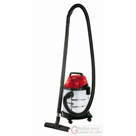 Einhell Bidone aspiratutto solidi e liquidi TH-VC 1820 S Watt. 1250 Einhell Bidone aspiratutto TH-VC 1820 S