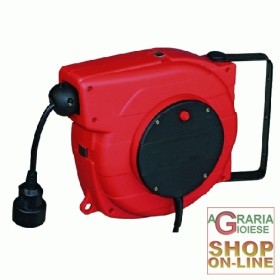 AVVOLGICAVO ELETTRICO MT. 10 AUTORIENTRANTE PER OFFICINE AVVOLGICAVO ELETTRICO MT. 10 AUTORIENTRANTE PER OFFICINE