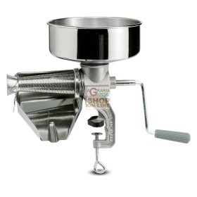 REBER PASSAPOMODO MANUALE N. 3 IMBUTO E SGOCCIOLATOIO IN ACCIAIO INOX REBER PASSAPOMODO MANUALE N. 3 IMBUTO E SGOCCIOLATOIO IN
