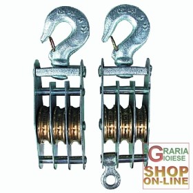 TAGLIE DI SOLLEVAMENTO A 3 GOLE D.50 TAGLIE DI SOLLEVAMENTO A 3 GOLE D.50