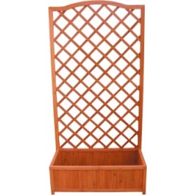 FIORIERA CON PANNELLO SAGOMATO CM. 90X40X180H FIORIERA CON PANNELLO SAGOMATO CM. 90X40X180H