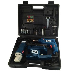 BEST-QUALITY SET 3 ELETTROUTENSILI TRAPANO TR500 - SMERIGLIATRICE SM115 - LEVIGATRICE LV187 BEST-QUALITY SET 3 ELETTROUTENSILI TRAPANO TR500 -