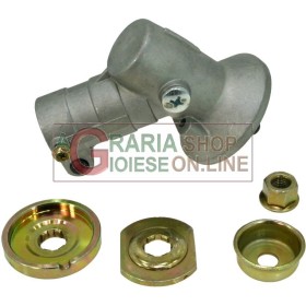 COPPIA CONICA COMPLETA PER DECESPUGLIATORE DIAM. 28 MM. COPPIA CONICA COMPLETA PER DECESPUGLIATORE DIAM. 28 MM.