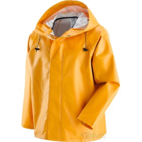 GIACCA FISHERMAN IN PVC CON SUPPORTO COTONE E POLIESTERE TAGLIA M A XXL GIACCA FISHERMAN IN PVC CON SUPPORTO COTONE E POLIESTERE TAGLIA
