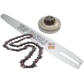 KIT MODIFICA BARRA CARVING COMPLETO CATENA E PIGNONE KIT MODIFICA BARRA CARVING COMPLETO CATENA E PIGNONE