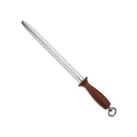 VICTORINOX ACCIAINO PER MACELLAIO CM. 30 OVALE MANICO BORDEAUX VICTORINOX ACCIAINO PER MACELLAIO CM. 30 OVALE MANICO BORDEAUX