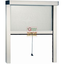 ZANZARIERA IN ALLUMINIO SOTTILE VERTICALE BIANCO CM.120X250 ZANZARIERA IN ALLUMINIO SOTTILE VERTICALE BIANCO CM.120X250