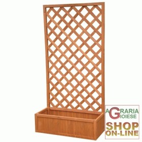 FIORIERA IN LEGNO CON PANNELLO RETTANGOLARE CM. 90X40X180H FIORIERA IN LEGNO CON PANNELLO RETTANGOLARE CM. 90X40X180H