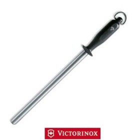 VICTORINOX ACCIAINO DIAMANTATO OVALE MANICO NERO CM.28 7.8327 VICTORINOX ACCIAINO DIAMANTATO OVALE MANICO NERO CM.28 7.8327