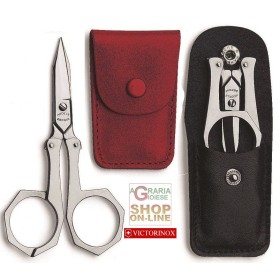 FORBICI VICTORINOX IN ACCIAIO PIEGHEVOLE CON ASTUCCIO MOLTO BELLA 8.1034.10 FORBICI VICTORINOX IN ACCIAIO PIEGHEVOLE CON ASTUCCIO MOLTO