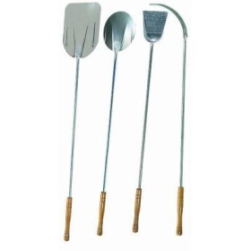 PALE DA FORNO ACCIAIO INOX SERIE 4 PEZZI PALE DA FORNO ACCIAIO INOX SERIE 4 PEZZI