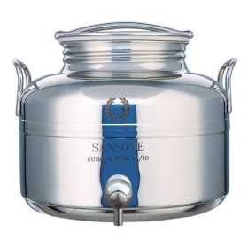 SANSONE CONTENITORE INOX IL GIOIELLO CON RUBINETTO LT. 5 CON RUBINETTO SANSONE CONTENITORE INOX IL GIOIELLO CON RUBINETTO LT. 5 CON