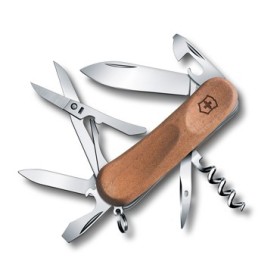 VICTORINOX MULTIUSO EVOWOOD 14 GUANCUALI IN LEGNO MM. 85 VICTORINOX MULTIUSO EVOWOOD 14 GUANCUALI IN LEGNO MM. 85