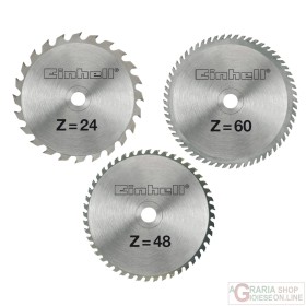 Einhell Set 3 lame HM 250x30x3 0 Einhell Set 3 lame HM 250x30x3 0