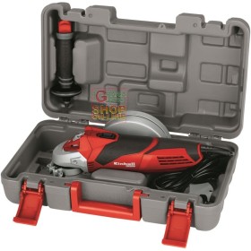 Einhell Smerigliatrice angolare TE-AG 125/750 KIT valigetta e disco watt. 750 Einhell Smerigliatrice angolare TE-AG 125/750 KIT valigetta e