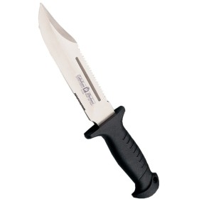 Paolucci coltello pugnale con manico nero lama cm. 22 Paolucci coltello pugnale con manico nero lama cm. 22