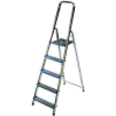 GIMI SCALA SUPER LEGGERA CASA ALLUMINIO EUROPIUMA 7 GRADINI