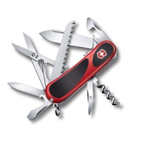 VICTORINOX MULTIUSO EVOGRIP S 17 GUANCIALI ROSSE NERE MM. 85 VICTORINOX MULTIUSO EVOGRIP S 17 GUANCIALI ROSSE NERE MM. 85