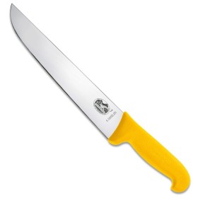 VICTORINOX COLTELLO MACELLO MANICO GIALLO CM. 28 VICTORINOX COLTELLO MACELLO MANICO GIALLO CM. 28