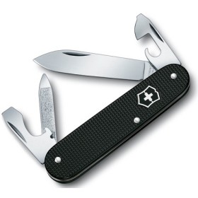 VICTORINOX CADET DISPALY NERO MANICO IN ALLUMINIO VICTORINOX CADET DISPALY NERO MANICO IN ALLUMINIO