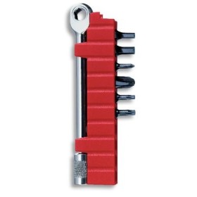 VICTORINOX SET CON CHIAVE A CRICCHETTO CON 6 BITS VICTORINOX SET CON CHIAVE A CRICCHETTO CON 6 BITS