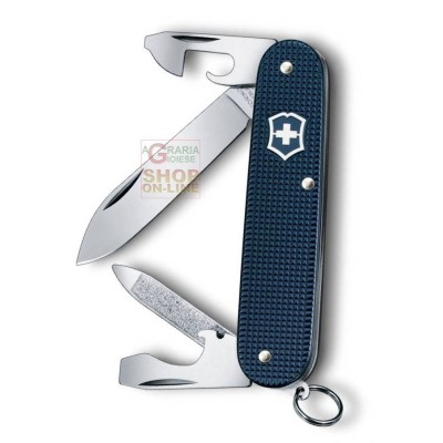 VICTORINOX MULTIUSO CADET MM. 84 GUANCE ALOX STEEL BLUE LIMITED