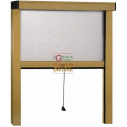 ZANZARIERA IN ALLUMINIO SOTTILE VERTICALE BRONZATO CM. 80X250 ZANZARIERA IN ALLUMINIO SOTTILE VERTICALE BRONZATO CM. 80X250