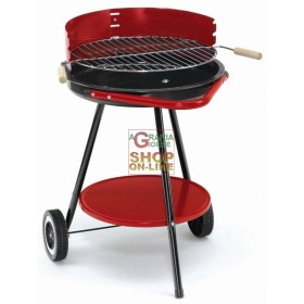 BARBECUES A CARBONE SANDRIGARDEN SG-48 TONDO CON RUOTE DIAM. 48 CM. BARBECUES A CARBONE SANDRIGARDEN SG-48 TONDO CON RUOTE DIAM. 48