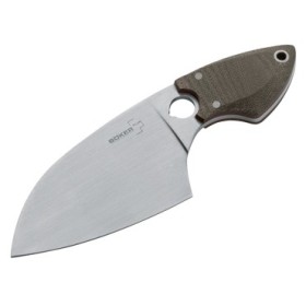BOKER COLTELLO SAN YOU GO GREEN LAMA FISSA BO 03BO051 BOKER COLTELLO SAN YOU GO GREEN LAMA FISSA BO 03BO051