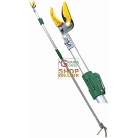 FORBICE PER POTATURA TELESCOPICA ASTA TONDA ALLUMINIO MT. 1,8-3 FORBICE PER POTATURA TELESCOPICA ASTA TONDA ALLUMINIO MT. 1,8-3