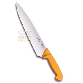 VICTORINOX SWIBO COLTELLO TRINCIANTE MANICO GIALLO POLIAMMIDE CM. 31 VICTORINOX SWIBO COLTELLO TRINCIANTE MANICO GIALLO POLIAMMIDE