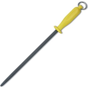 VICTORINOX ACCIAINO TONDO CER MANICO GIALLO CM. 30 7.8558 VICTORINOX ACCIAINO TONDO CER MANICO GIALLO CM. 30 7.8558