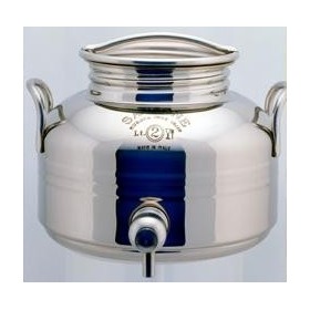 SANSONE CONTENITORE EUROPA INOX LT.  2 CON RUBINETTO SANSONE CONTENITORE EUROPA INOX LT. 2 CON RUBINETTO