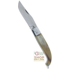 Fraraccio coltello scarperia manico corno cm. 18 cod. 0408/506-1 Fraraccio coltello scarperia manico corno cm. 18 cod. 0408/506-1