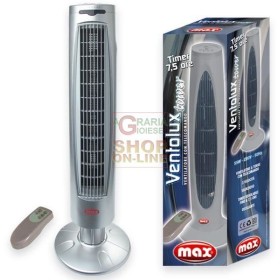 MAX VENTILATORE TORRE C/TELECOMANDO MAX VENTILATORE TORRE C/TELECOMANDO