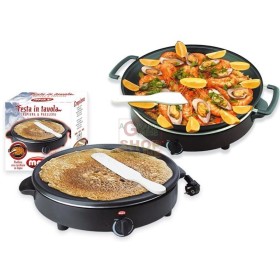 MAX CREPIERA E PAELLA ELETTRICA FESTA MAX CREPIERA E PAELLA ELETTRICA FESTA