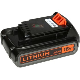 BLACK AND DECKER BATTERIA A LITIO 18V 2Ah MOD. BL2018 BLACK AND DECKER BATTERIA A LITIO 18V 2Ah MOD. BL2018
