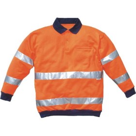 FELPA COTONE POLY ARANCIO TG M-XXL EN 471 Felpa alta visibilità FELPA COTONE POLY ARANCIO TG M-XXL EN 471 Felpa alta visibilità
